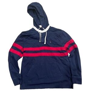 Tommy Hilfiger L 100% cotton heavyweight long sleeve hoodie with kangaroo pocket